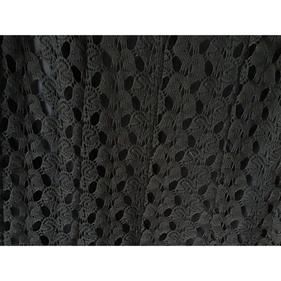 Chris McLaughlin Dress Size 22 Navy Blue Lace Lined Short Sleeve Business - Picture 3 of 8